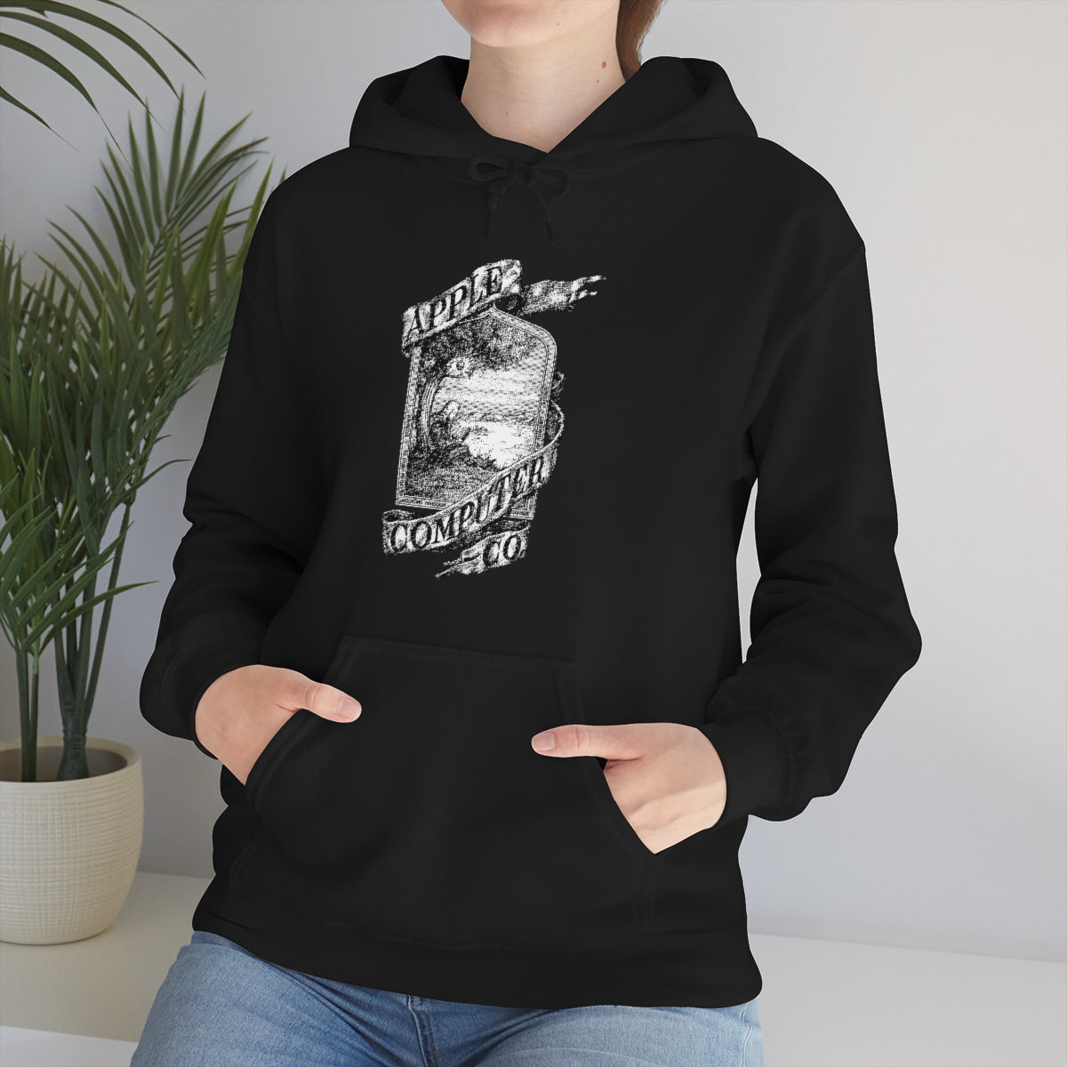 Original Apple Unisex Hooded Sweatshirt