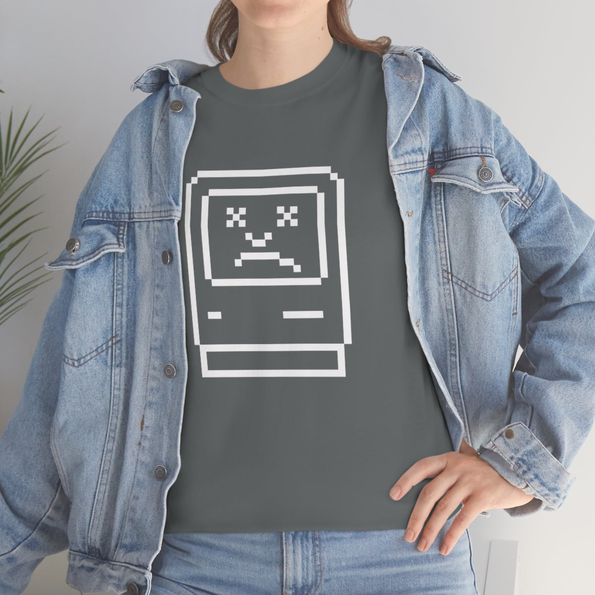 Sad Mac Unisex Heavy Cotton Tee