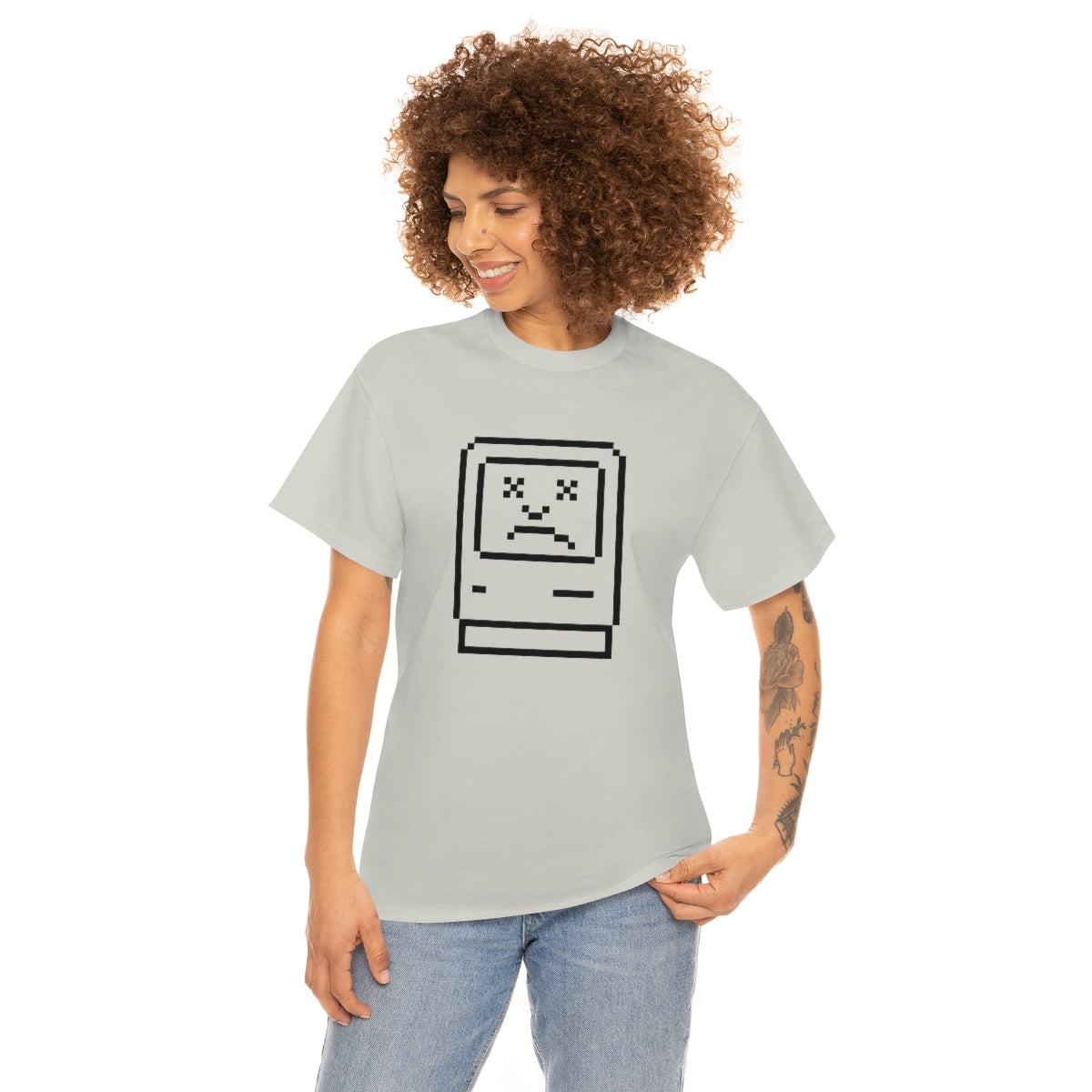 Sad Mac Unisex Heavy Cotton Tee