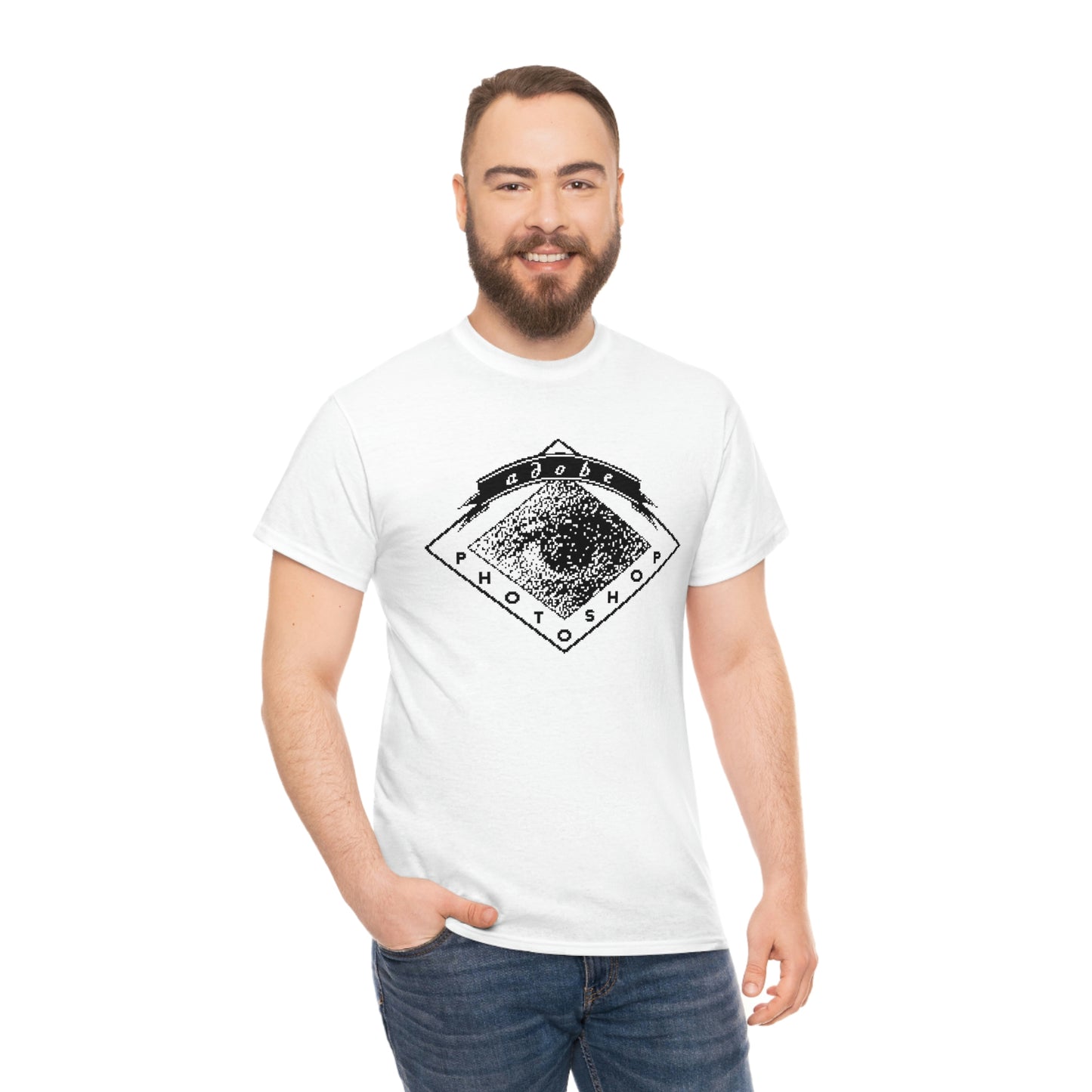 Photoshop 1.0 Unisex Heavy Cotton Tee