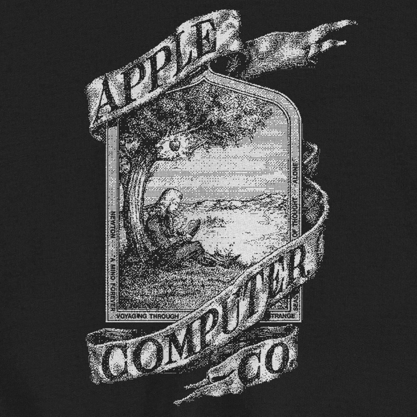 Original Apple Logo Unisex Crewneck Sweatshirt